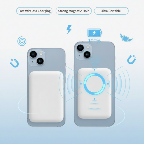 Batterie Externe Magnétique